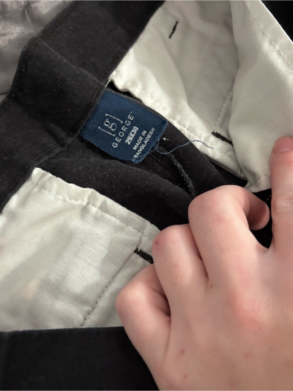 George Kids Black Blazer with Light Lining